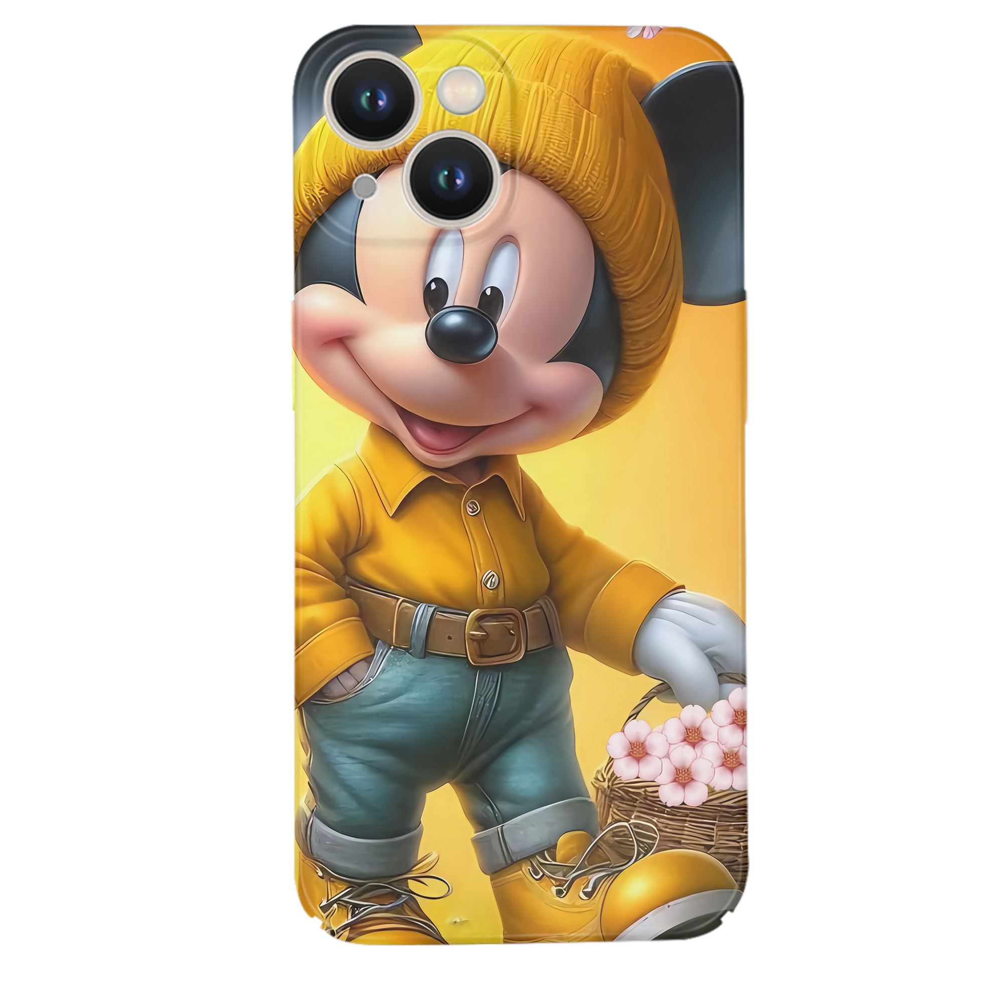 （画像用） ミッキーマウス Mickey Mouse 【iPhone 14シリーズ対応】ハードケース